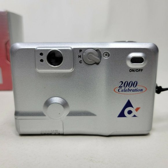 Canon IX240 Elph Jr Point & Shoot APS Film Camera in Box w/ Instructions & Case - Picture 8 of 12